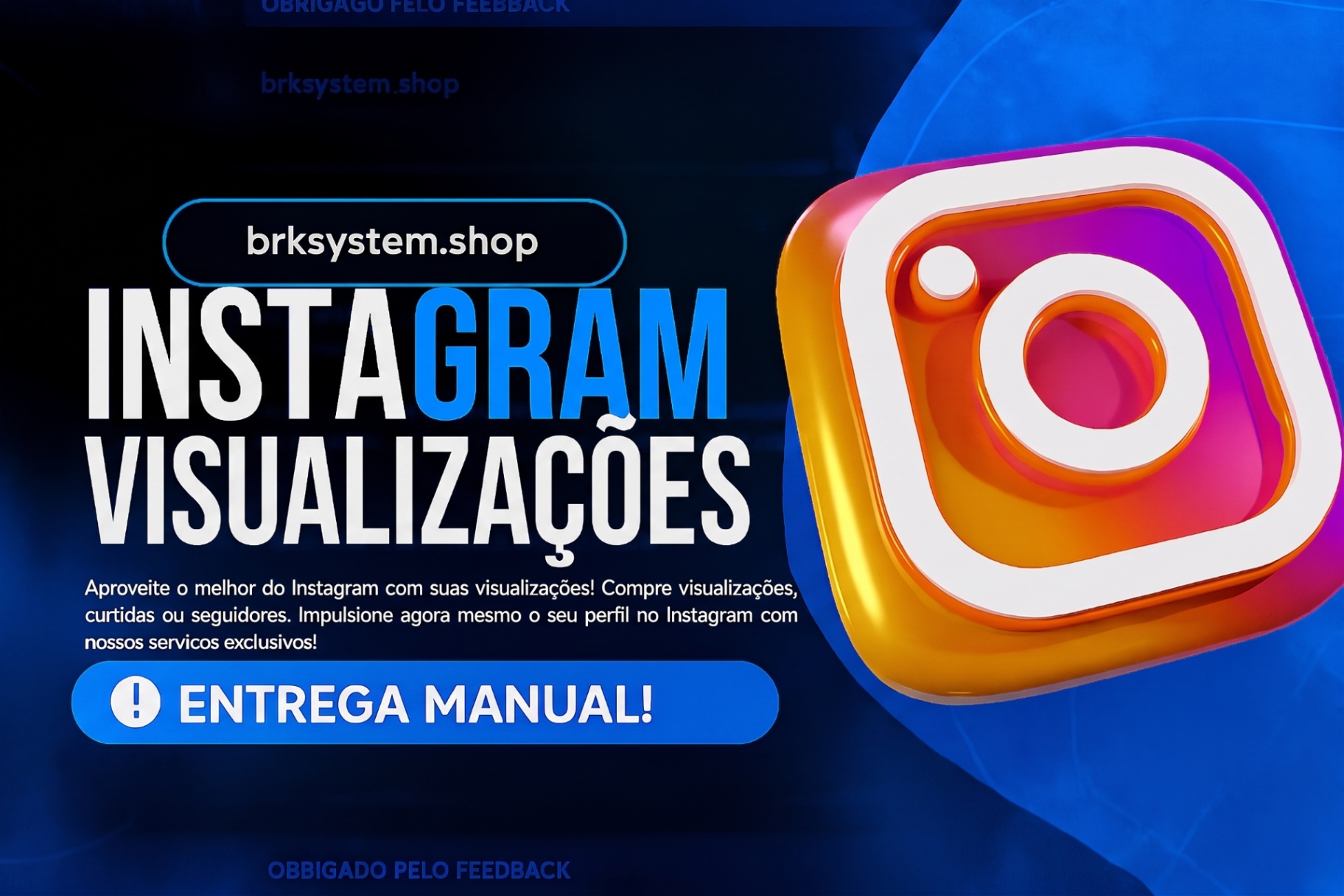 1.000 • Visualizações de reels/vídeo