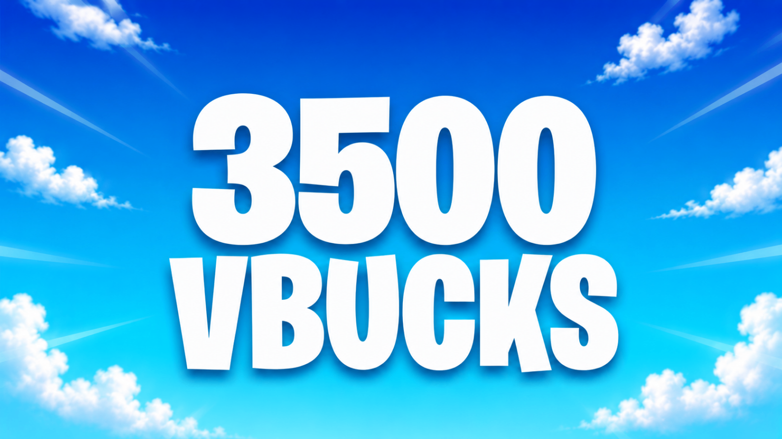 💎 3500x V-Bucks