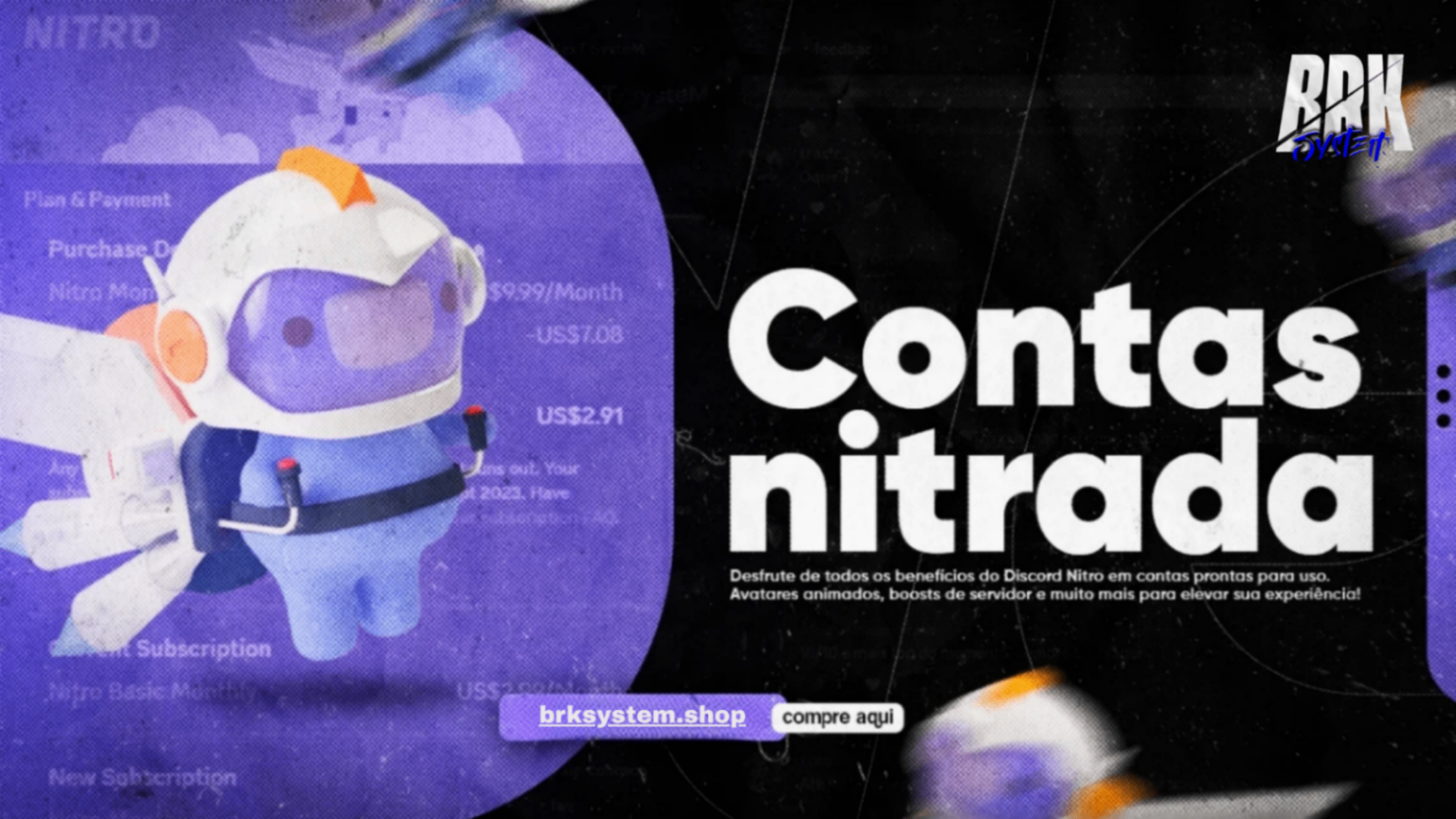 🚀 Conta Nitrada