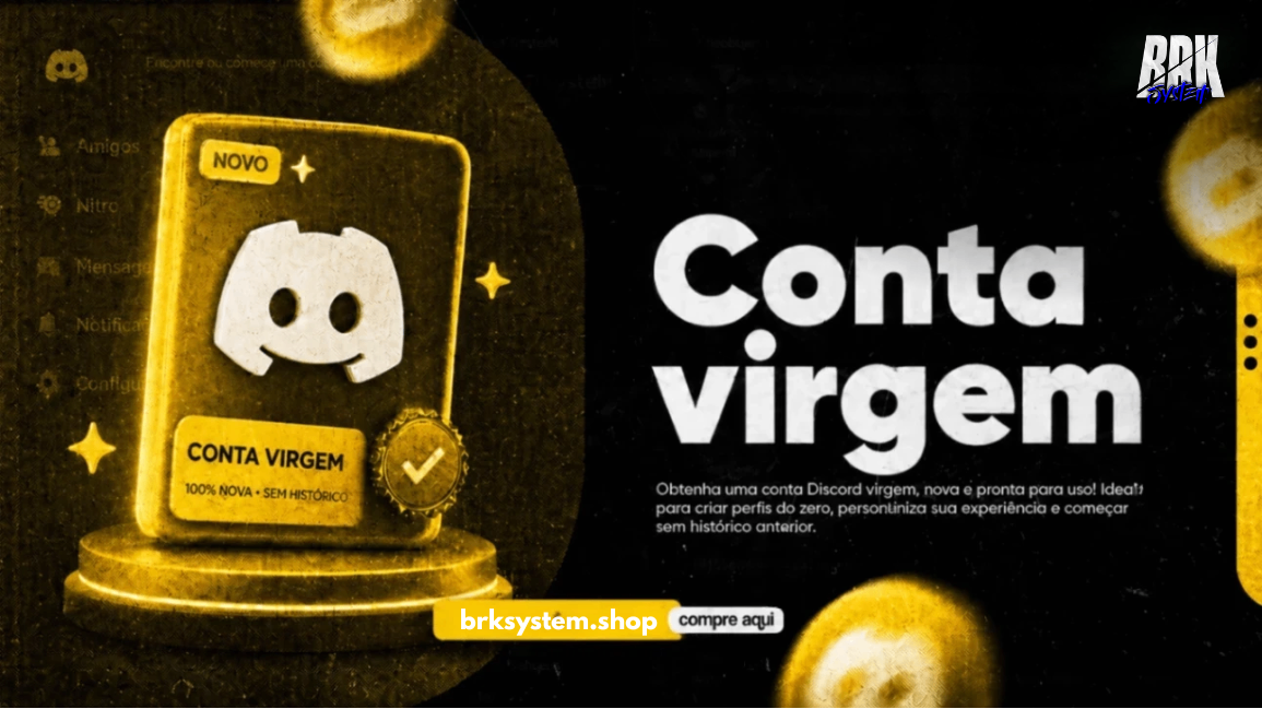👤CONTA VIRGEM | DISCORD