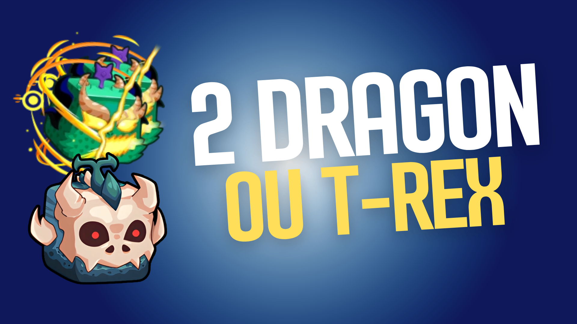 🐲🦖 Conta com 2 Dragon ou T-rex