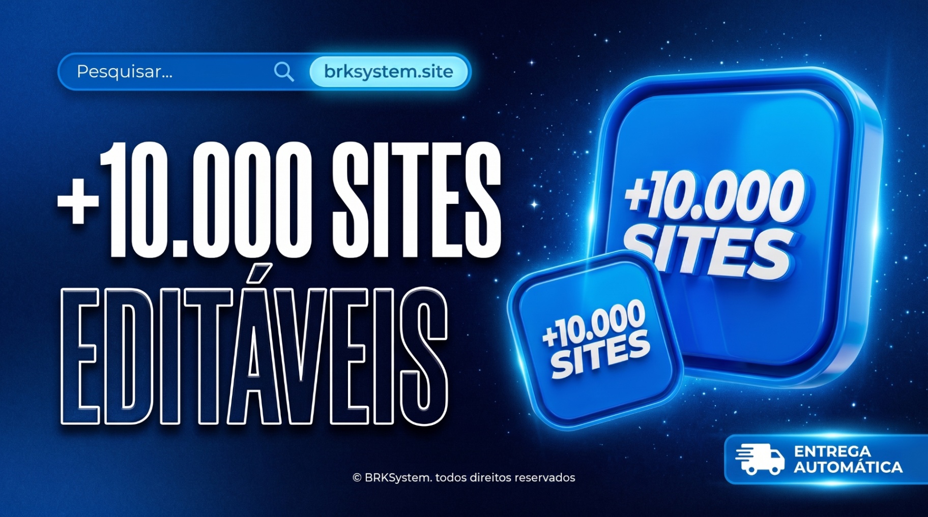 🎮 +10.000 SITES EDITÁVEIS PREMIUM