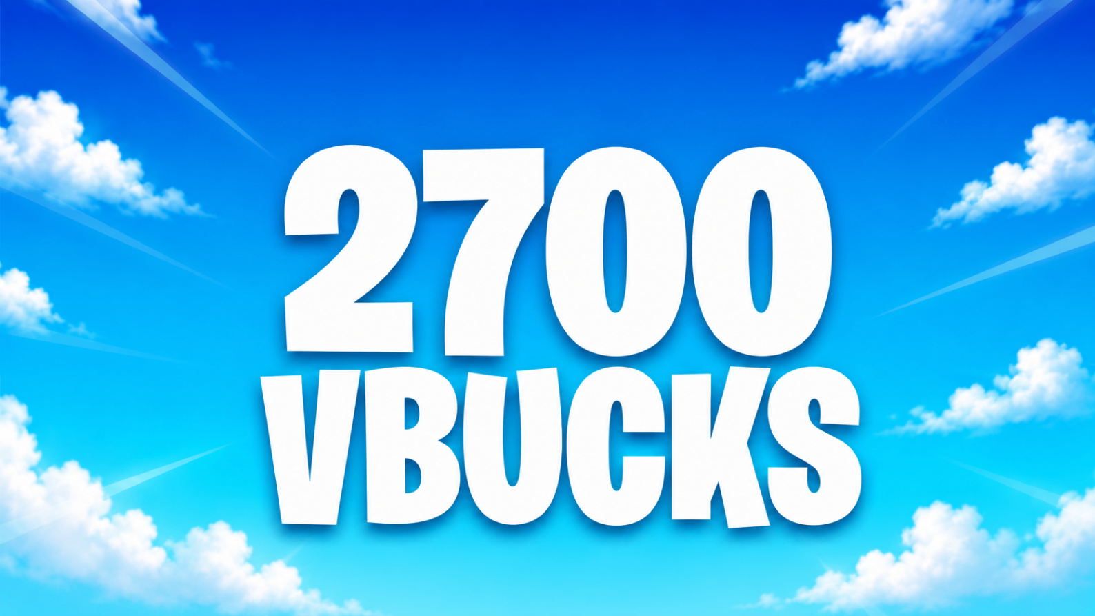 💎 2700x V-Bucks